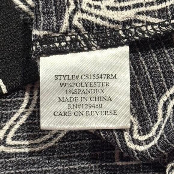 NWT Top Floral Dark Academia Cottage Romantic Goth Oversize Button Black Medium - Picture 4 of 7